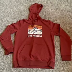 Women’s Patagonia Deep Red Orange Hoodie